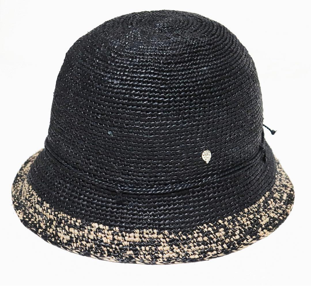《ヘレンカミンスキー》新品 上質ラフィアハット 麦わら帽子 ONE(57.5)