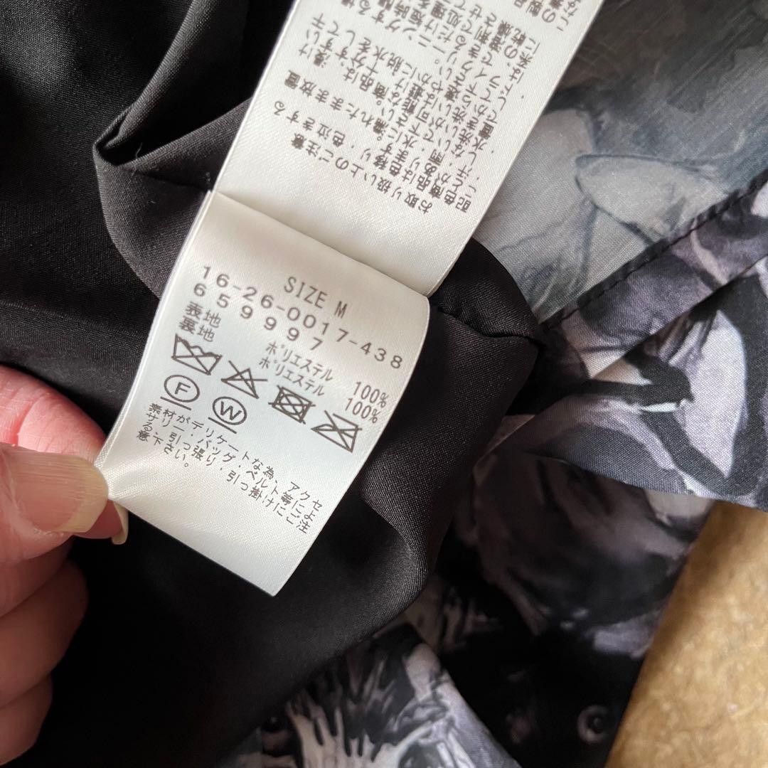 mmts unoaコラボ　猫まみれ　シフォンワンピース　猫柄