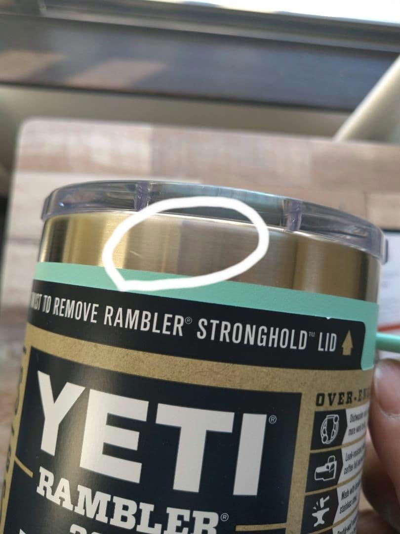 【新品・未使用】YETI Rambler 30 oz Travel Mug