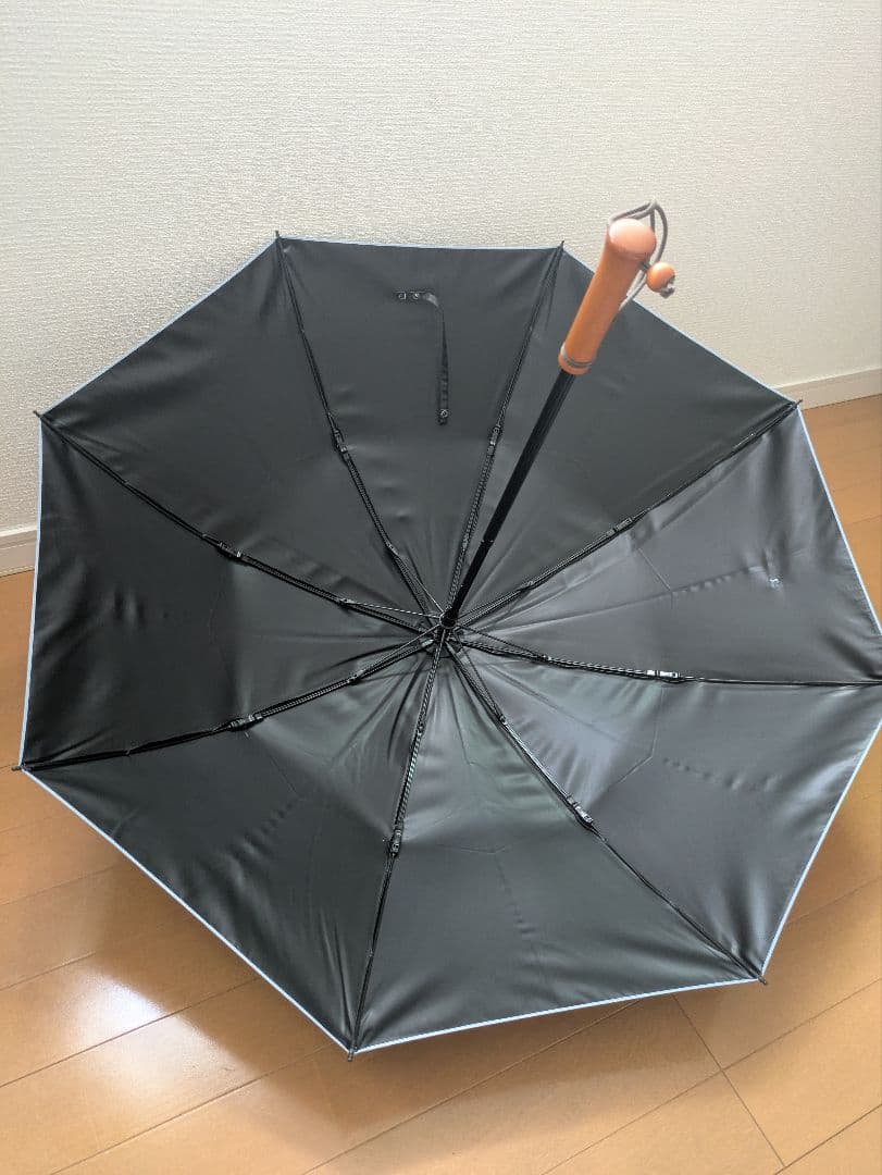 サンバリア100 日傘　2 段折り フロストブルー