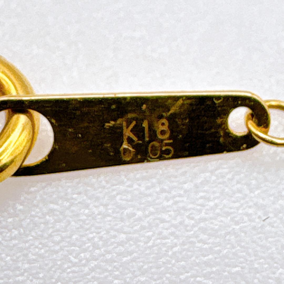 ビ*ジ様 【agete】K18YG 一粒ダイヤモンド0.05ct ネックレス 4