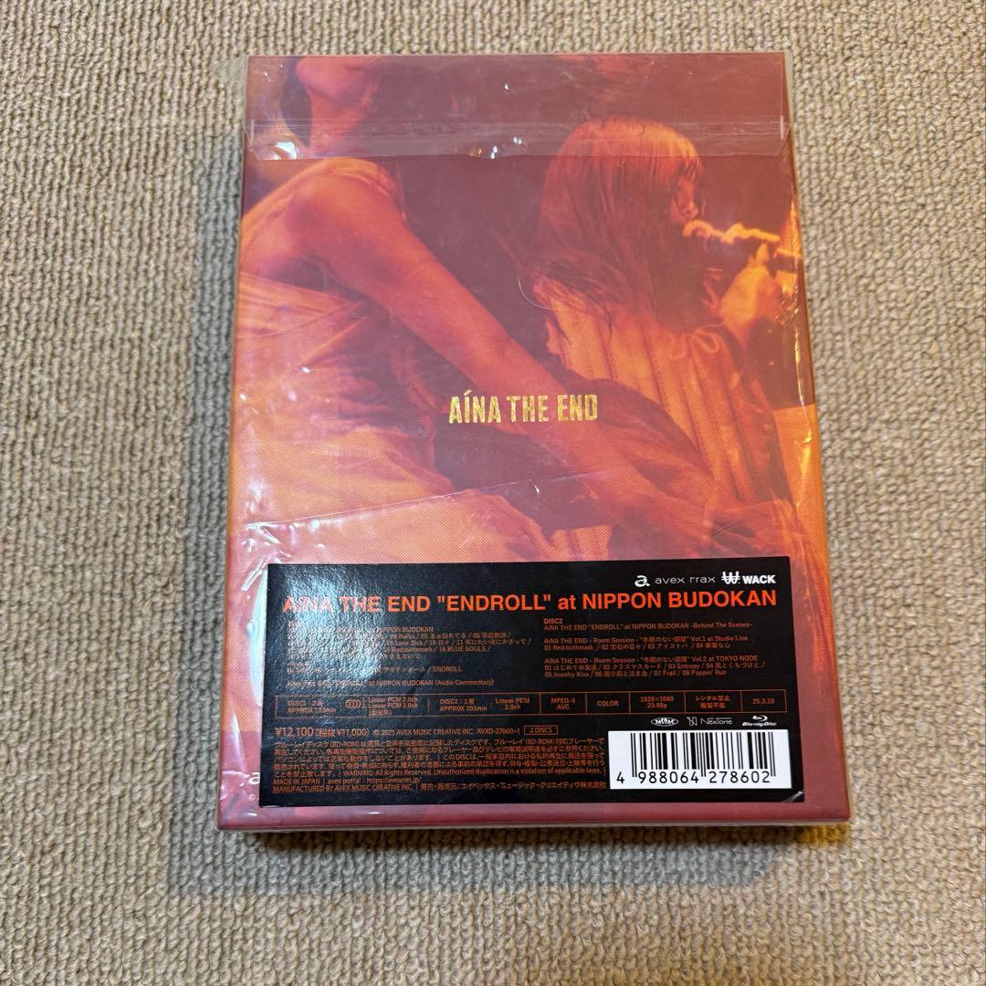 【直筆サイン付き】アイナ・ジ・エンド\"ENDROLL\"初回限定盤