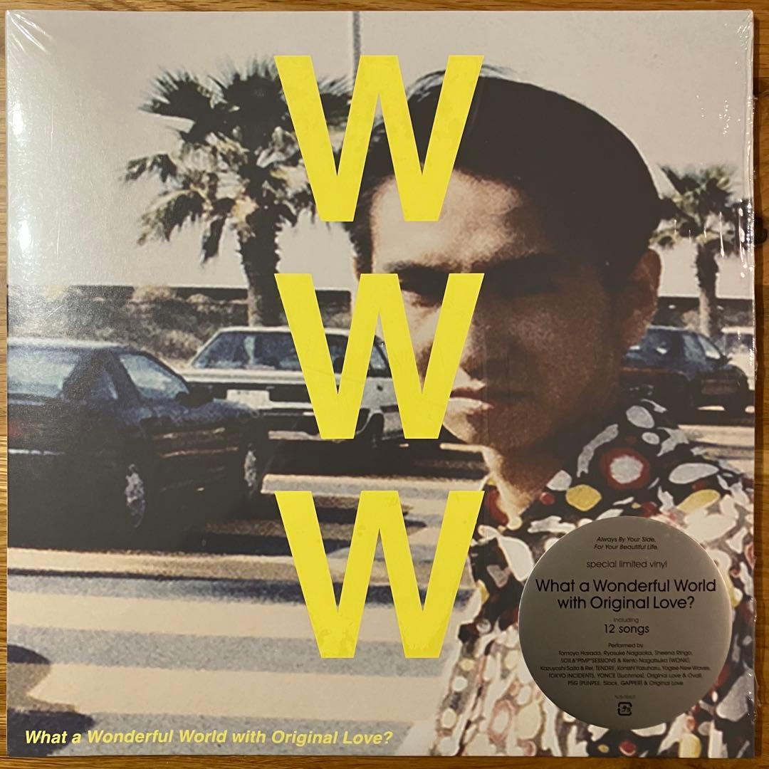 What A Wonderful World WWW アナログレコード LP