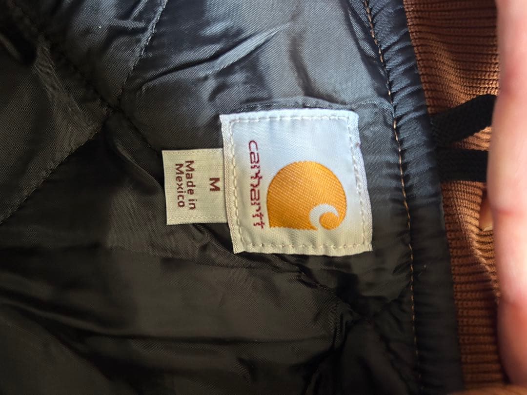 Carhartt ブラウン ダウンベスト Mサイズ