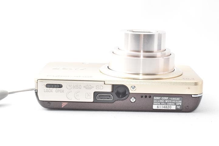 ソニー SONY Cyber-shot DSC-W570 ゴールド