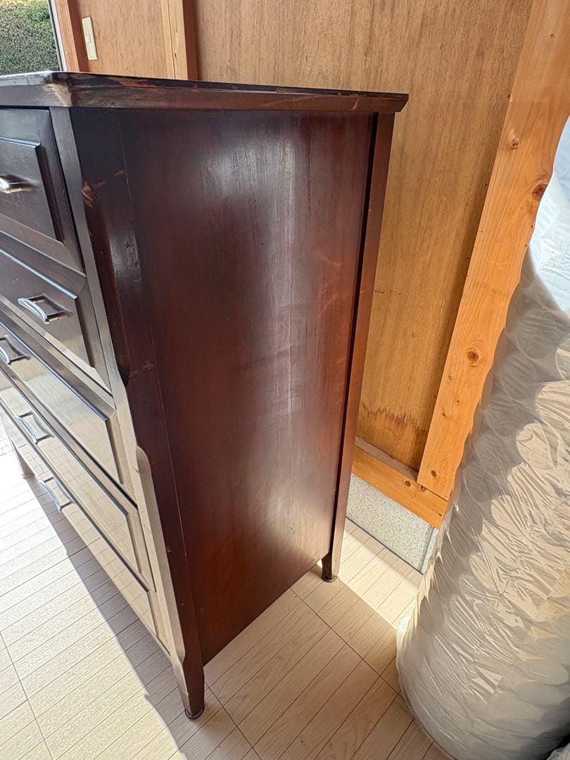 B.P John社製　5段チェスト　ビンテージチェスト　米軍　アメリカ