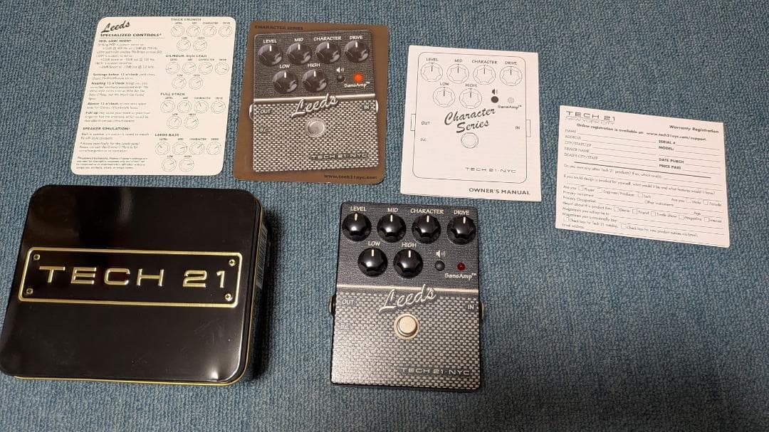 ギター Tech21 SANSAMP Leeds