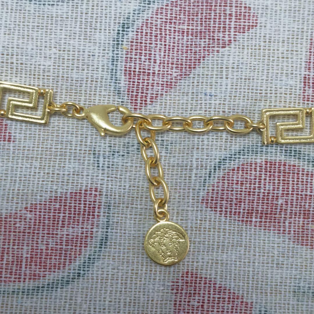 ヴェルサーチェ VERSACE グリークマニア ネックレス