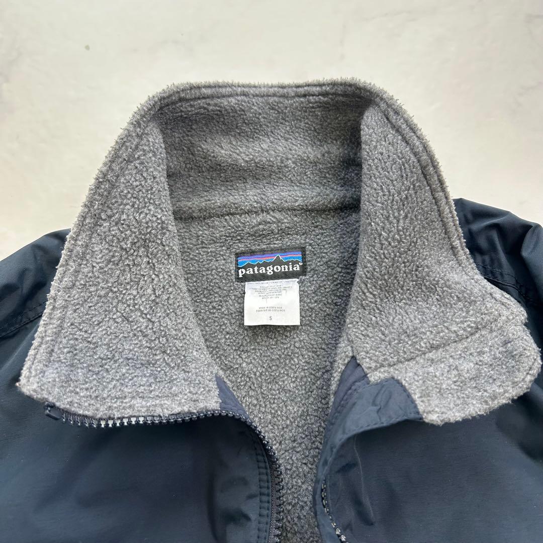 【00s】パタゴニア シェルドシンチラ ネイビー×グレー S