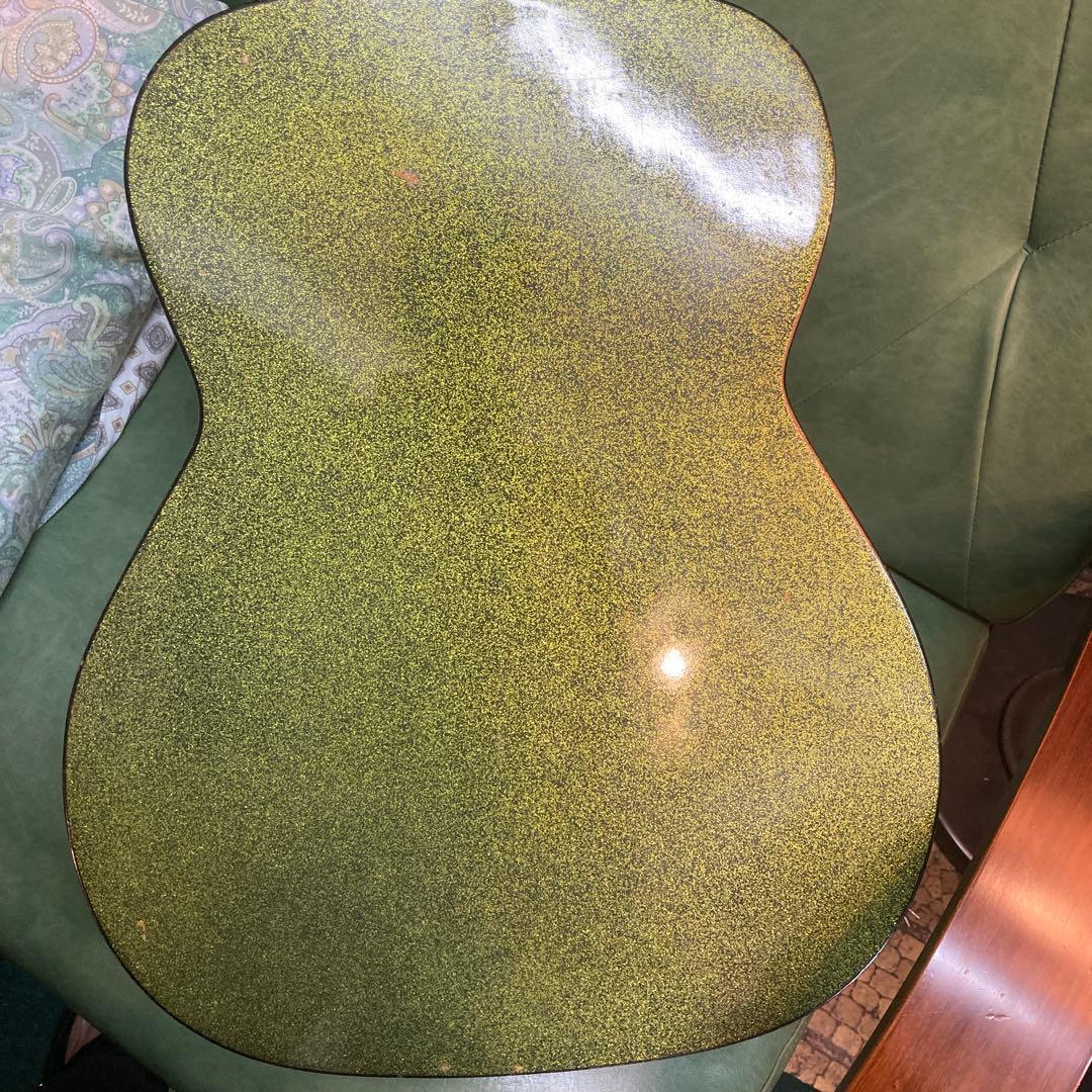 堀田楽器製作所 アコースティックギター グリーン　稀少