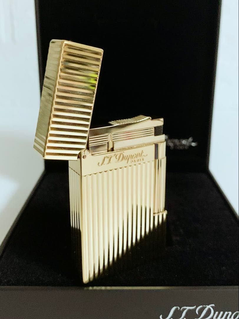 【超快音】S.T.Dupont デュポン ガスライター ライン2 16284