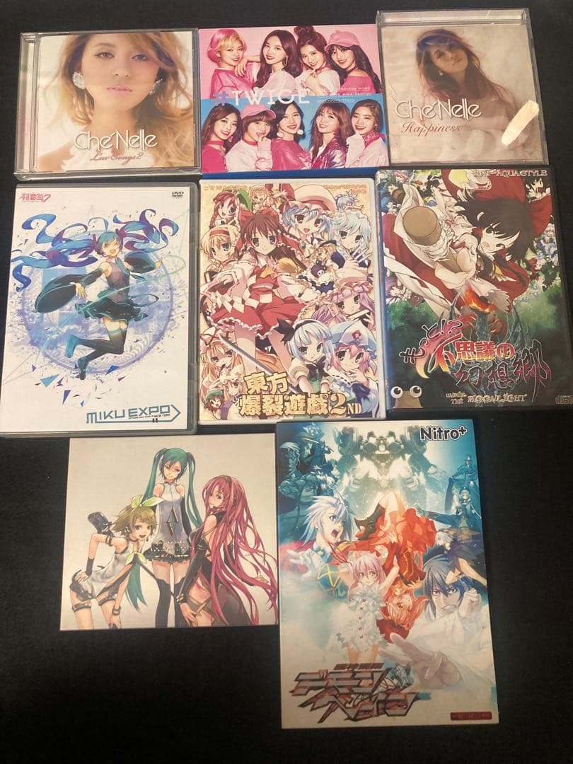 CD、DVDまとめ売り　計23枚