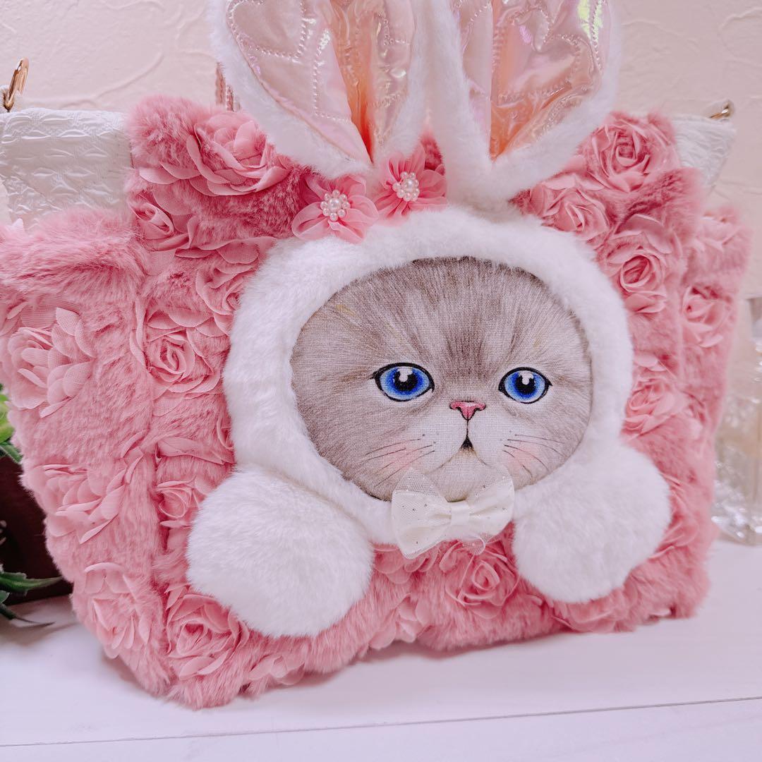 ☆*☆様 コヤンイサムチョン♡新作♡大きめルミちゃんうさフェイスの薔薇ファートー