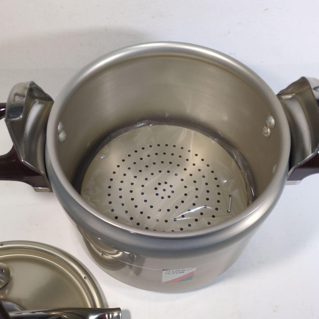 新品未使用　RIKEN　理研　圧力鍋　6L 1升炊 ゴールド　デラックス