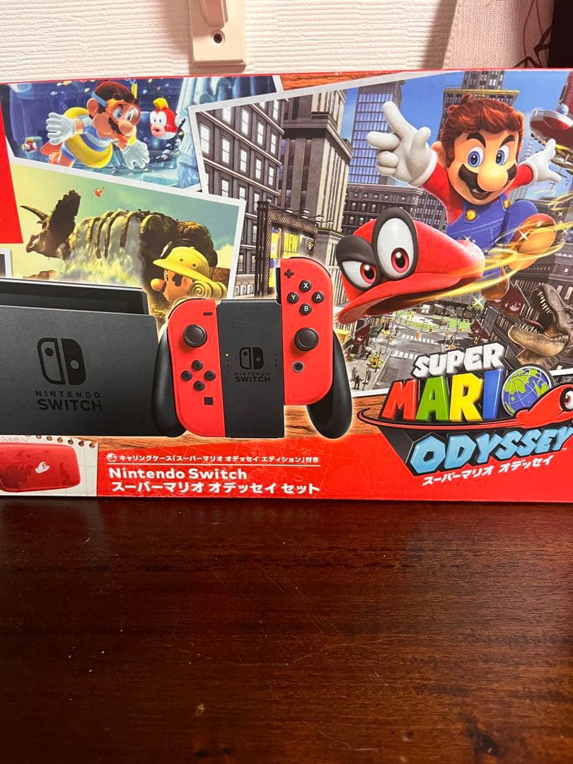 ニンテンドースイッチ　ジャンク　マリオオデッセイセット