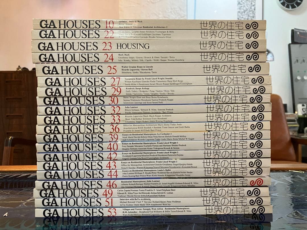 GA HOUSES まとめて　20冊　世界の住宅