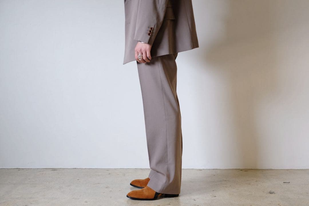 パンツ AURALEE 20AW WOOL MAX GABARDINE SLACKS