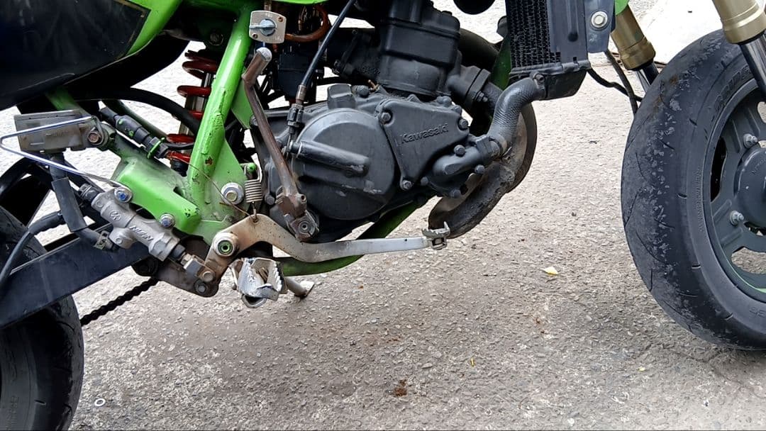 KSR50エンジン　ジャンク扱い