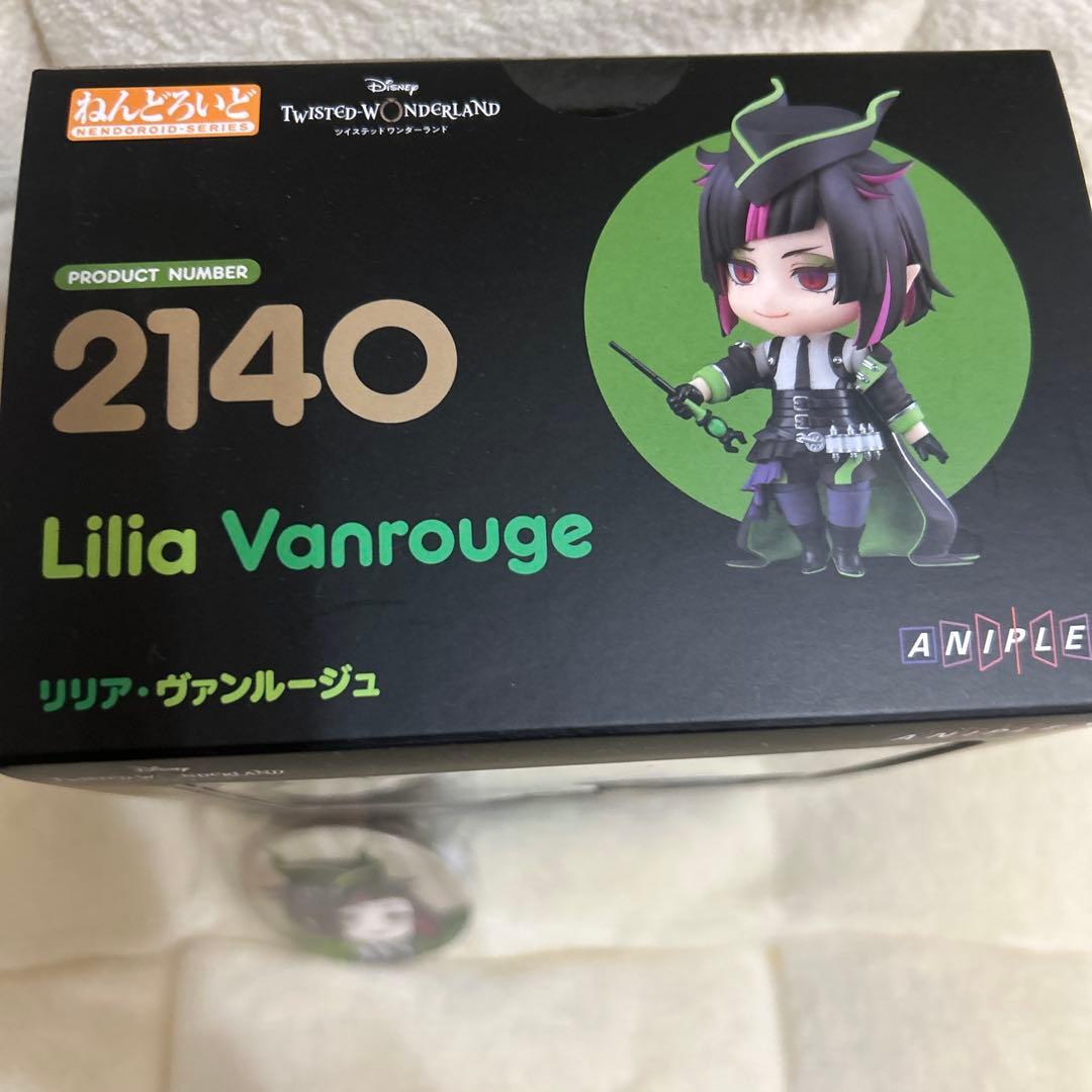 ツイステ ツイステッドワンダーランド リリア ねんどろいど 特典缶バッジ付き