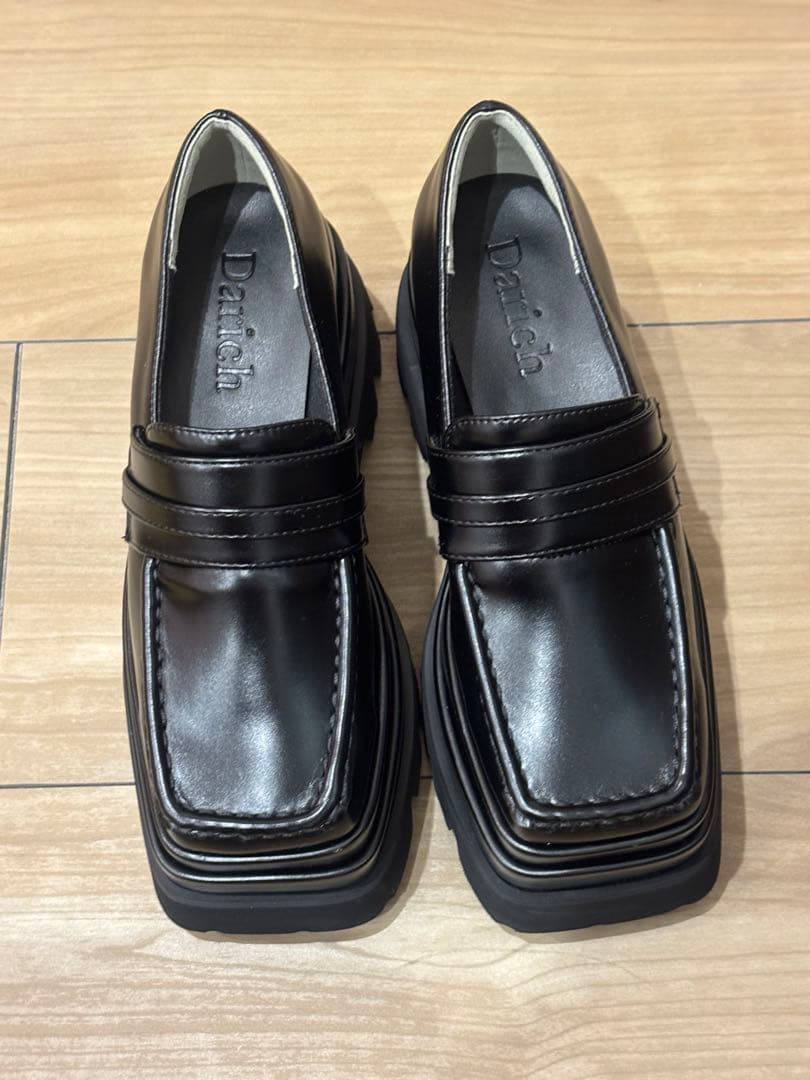 新品！プラットフォームローファー　Sサイズ　革靴　Darich 値下げ中！
