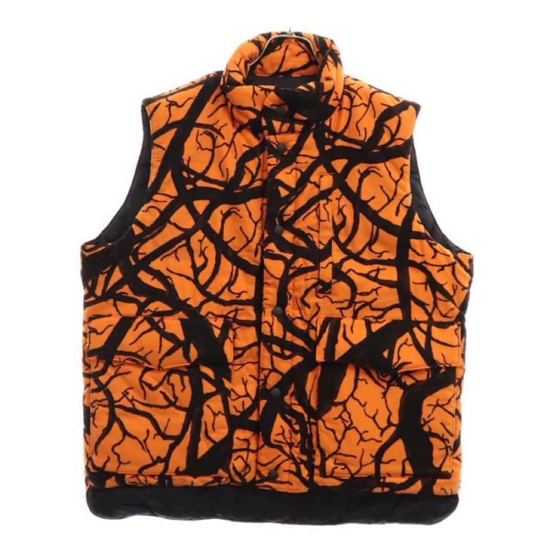 MASSES マシス VEST BLAZE グラフィック　ベスト オレンジ