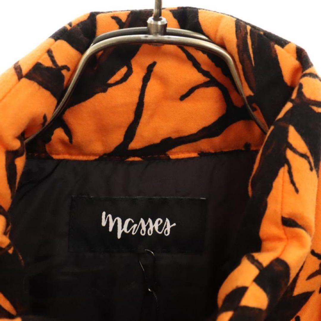 MASSES マシス VEST BLAZE グラフィック　ベスト オレンジ