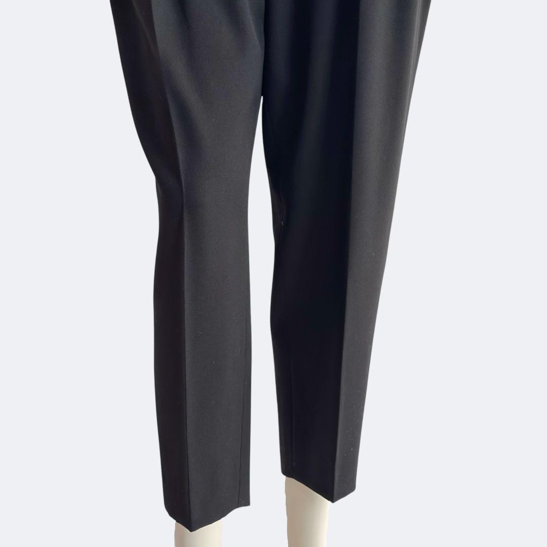 CELINE セリーヌ パンツ レディース ブラック ウール タック