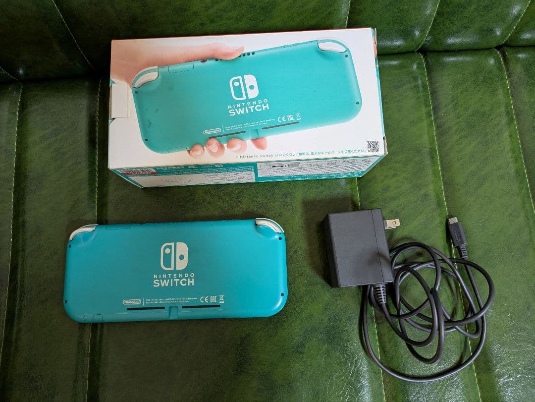 【ジャンク】Nintendo　Switch　Lite　本体　ターコイズ