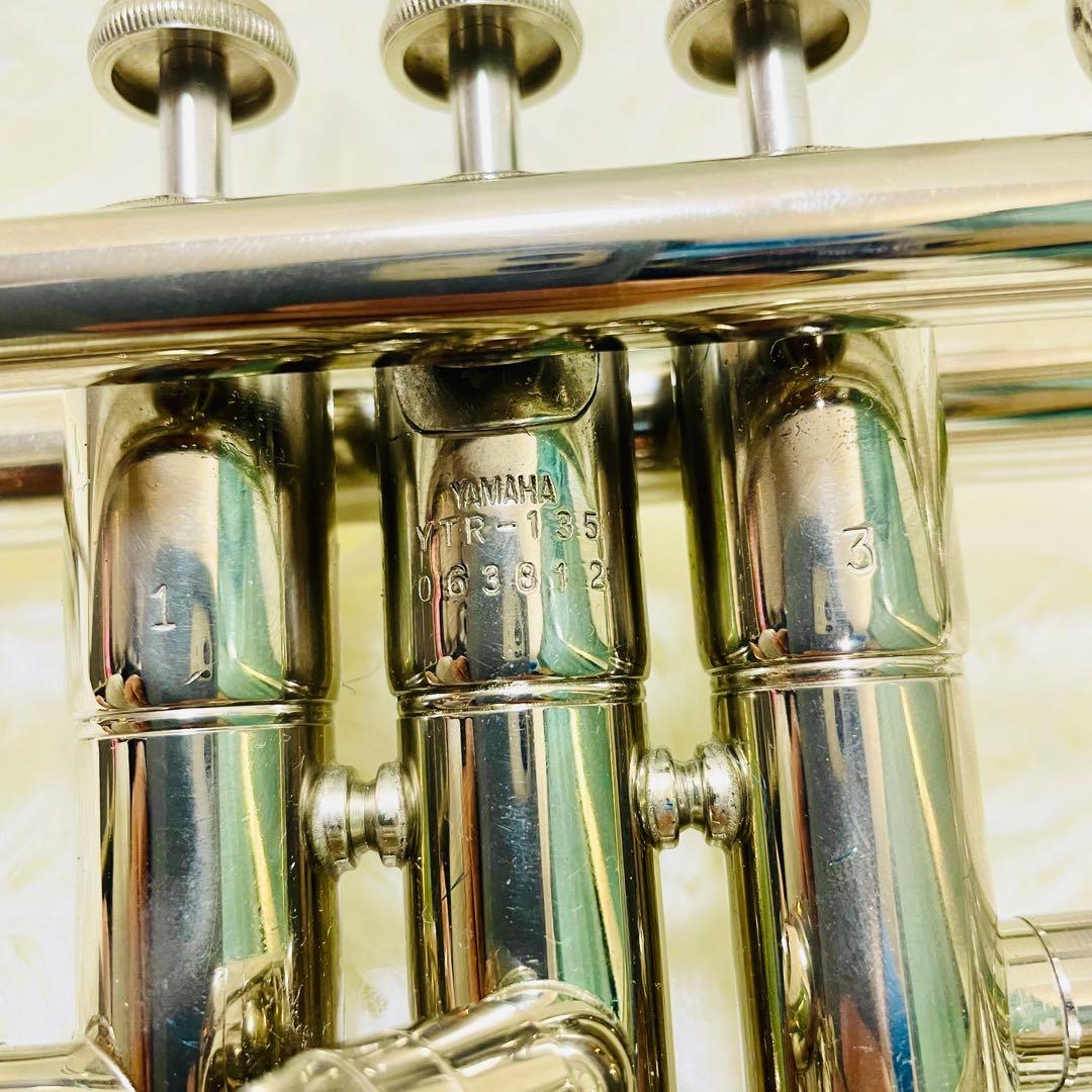 美品　YAMAHA トランペット　YTR-135 マウスピース付き