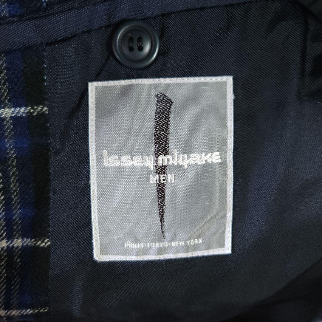80's ISSEY MIYAKE MEN フランネルショールカラージャケット