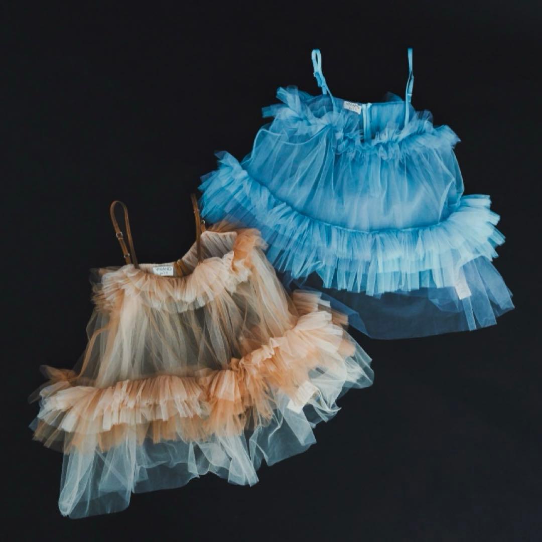 VIVIANO jurk チュール キャミ