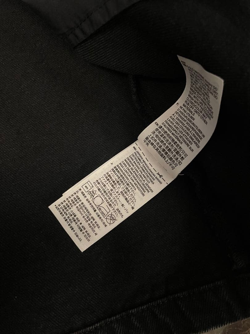 アディダス　モントリオール トラックトップ　ブラックデニムジャケット