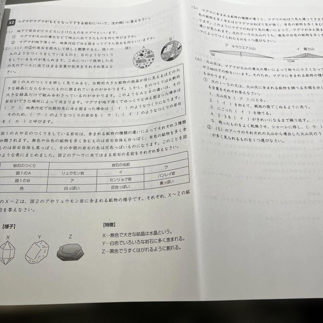 Weekly SapiX 理科 小6 夏期集中　時事演習　2024年