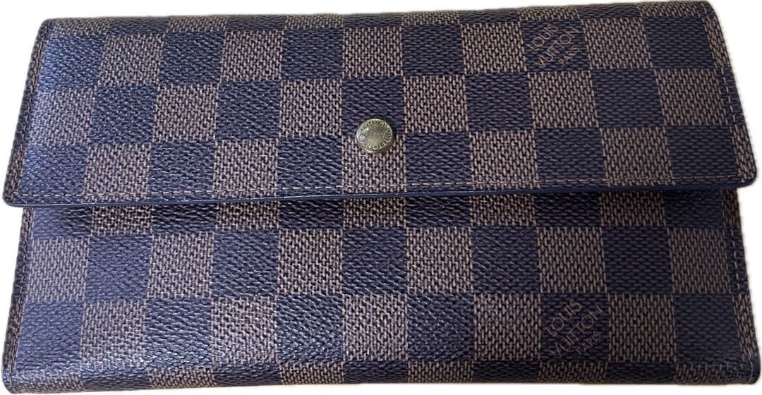 ルイ ヴィトン ダミエ ポルトフォイユ サラ 旧型 ブラウン ダミエ