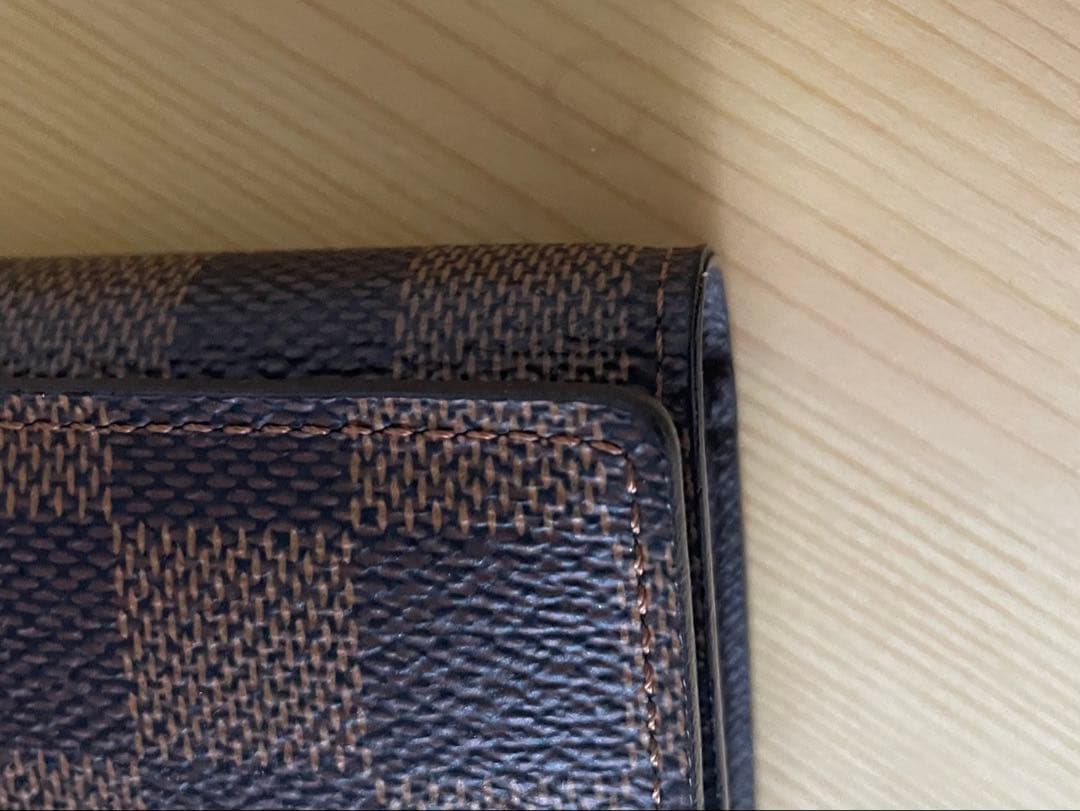 ルイ ヴィトン ダミエ ポルトフォイユ サラ 旧型 ブラウン ダミエ