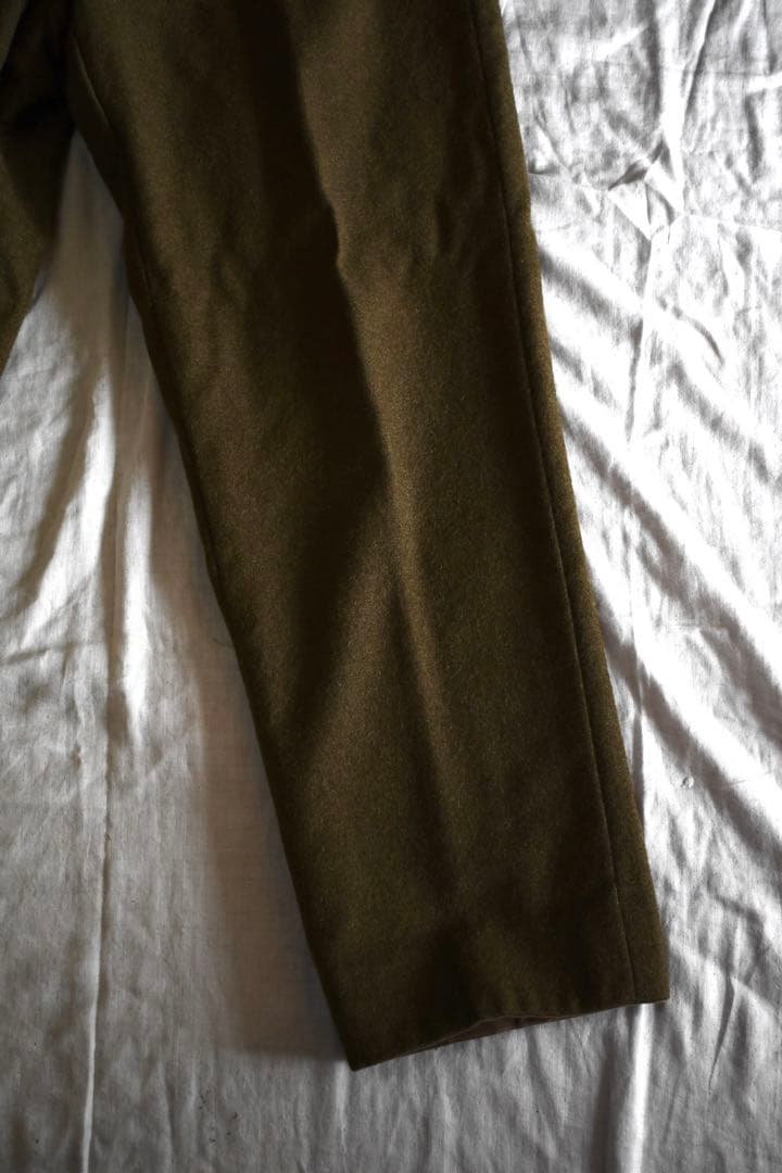 Us vintage ウールパンツ military 60s french