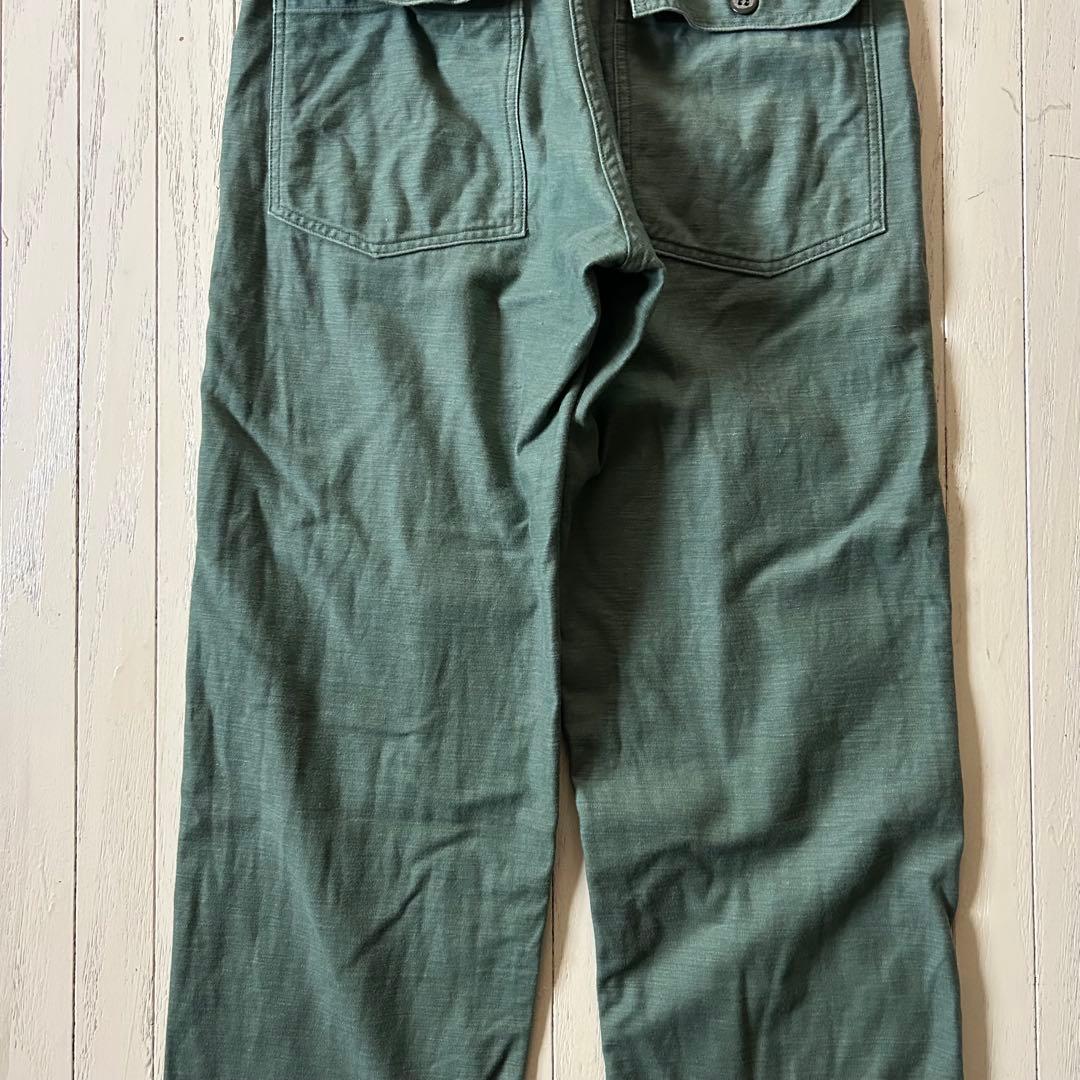 orSlow オアスロウ ベイカーパンツ 日本製 ミリタリー ファティーグ