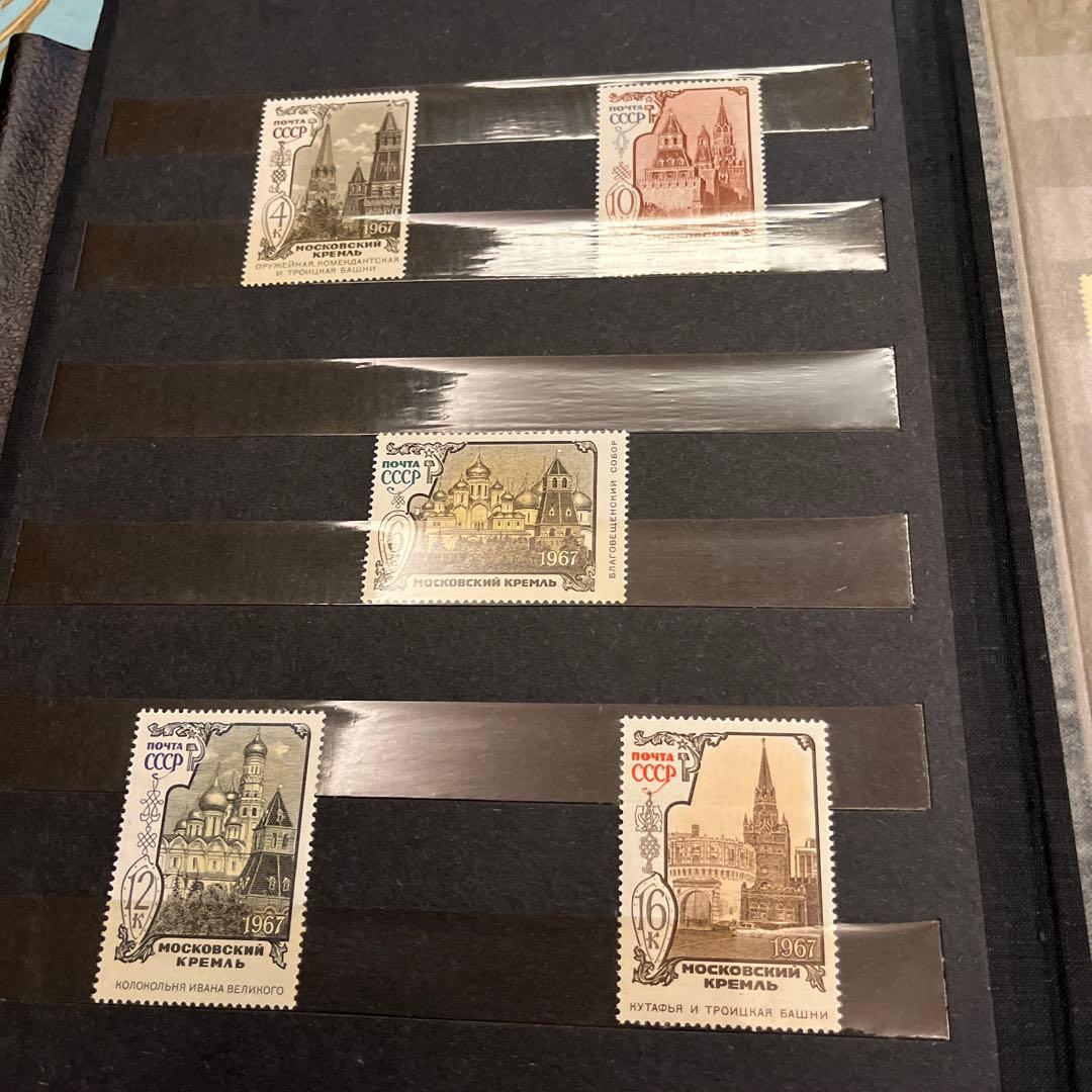 1960-70年代　旧ソ連　ヴィンテージ　切手　全135枚