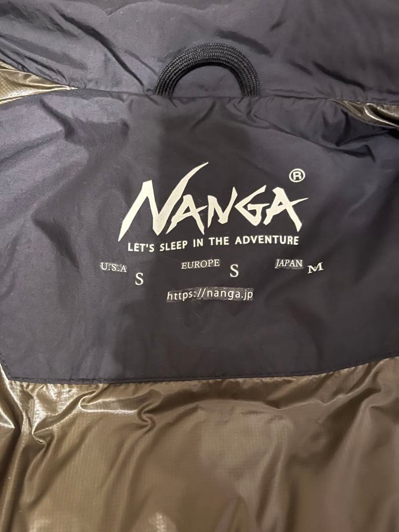 NANGA マゼノリッジダウンジャケット アウタースタンドカラーブラック M