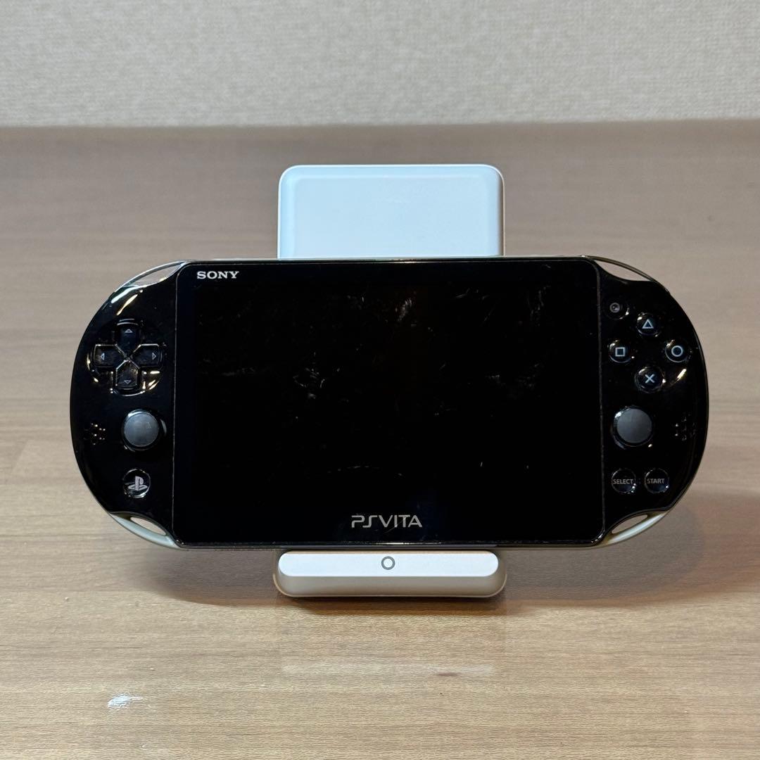 4-474【訳ありジャンク】PSVITA PCH-2000 カーキ/ブラック