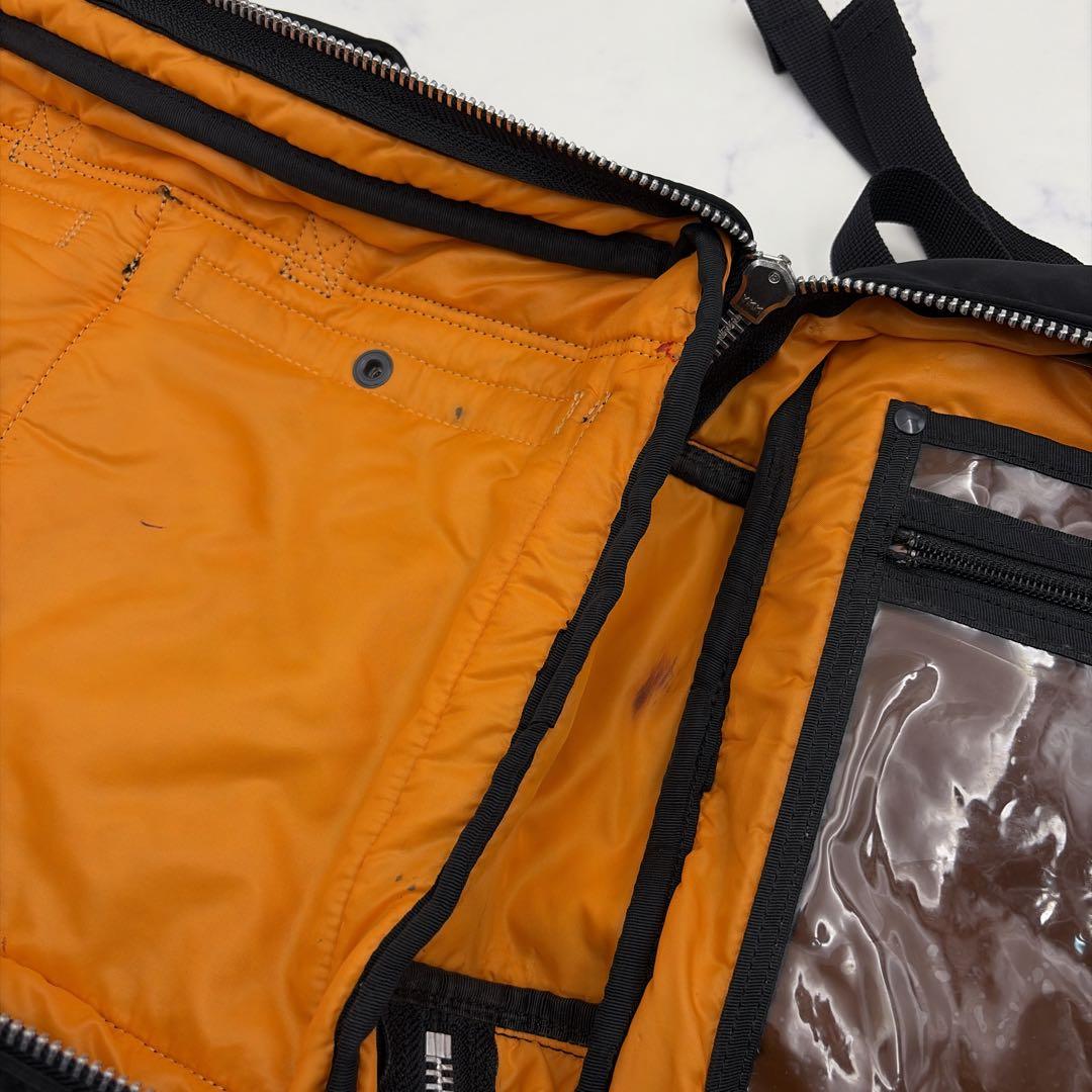 美品 ポーター タンカー 3way ビジネスバッグ リュック 黒 大容量 書類鞄