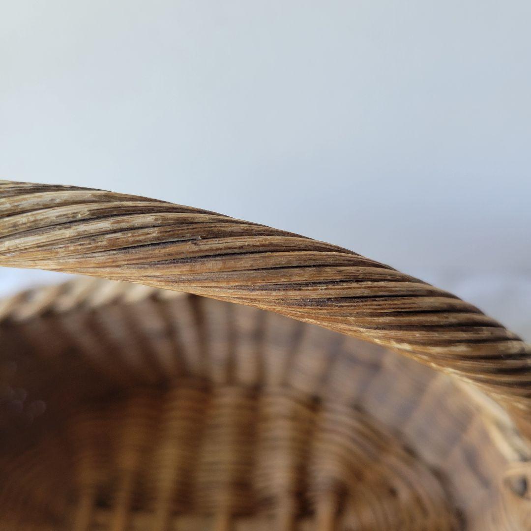 フランス　アンティーク　パニエ　F