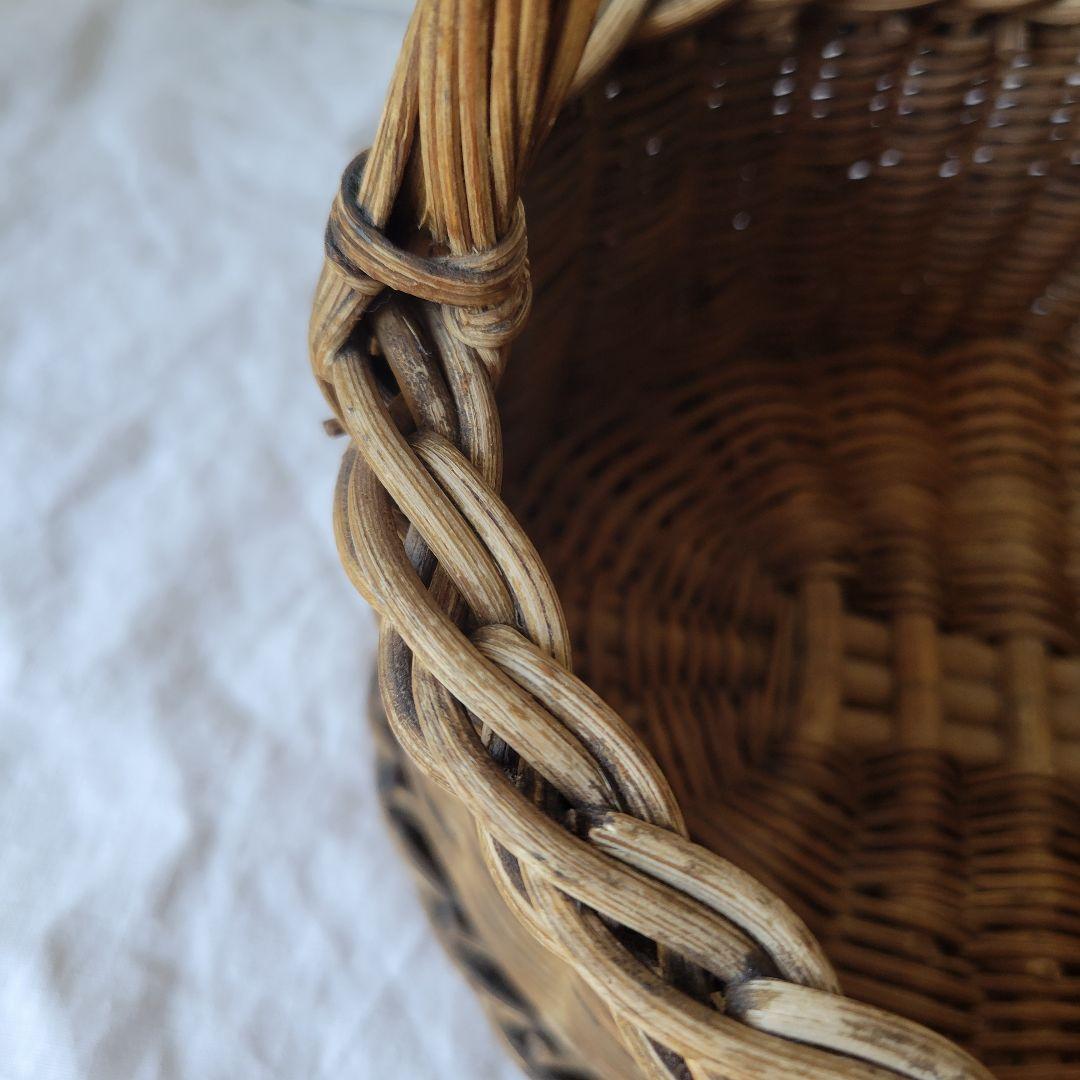 フランス　アンティーク　パニエ　F