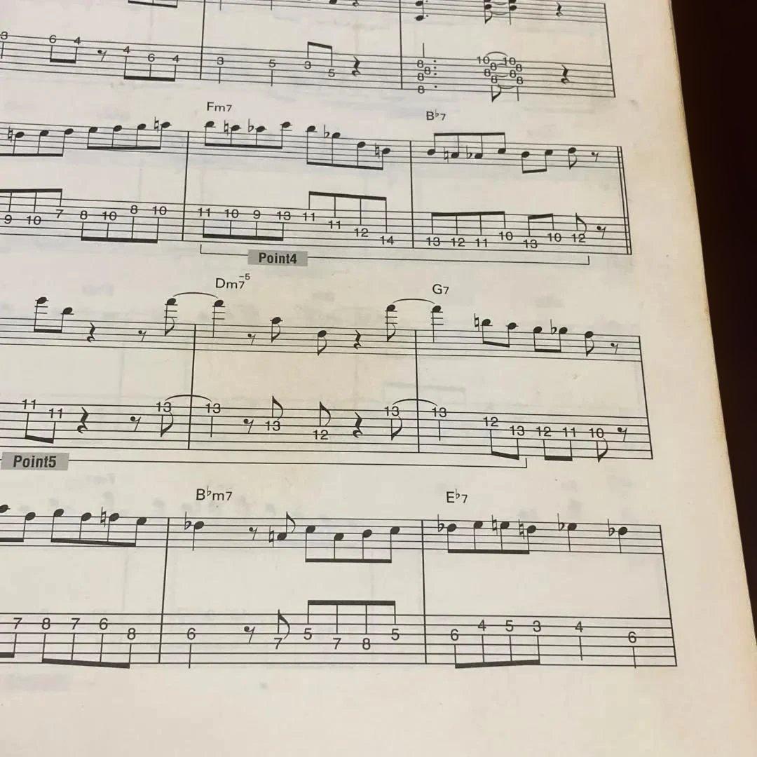 【CD付き】名曲を制覇! ジャズ・ギター徹底講義　名取 穣一郎　教則本