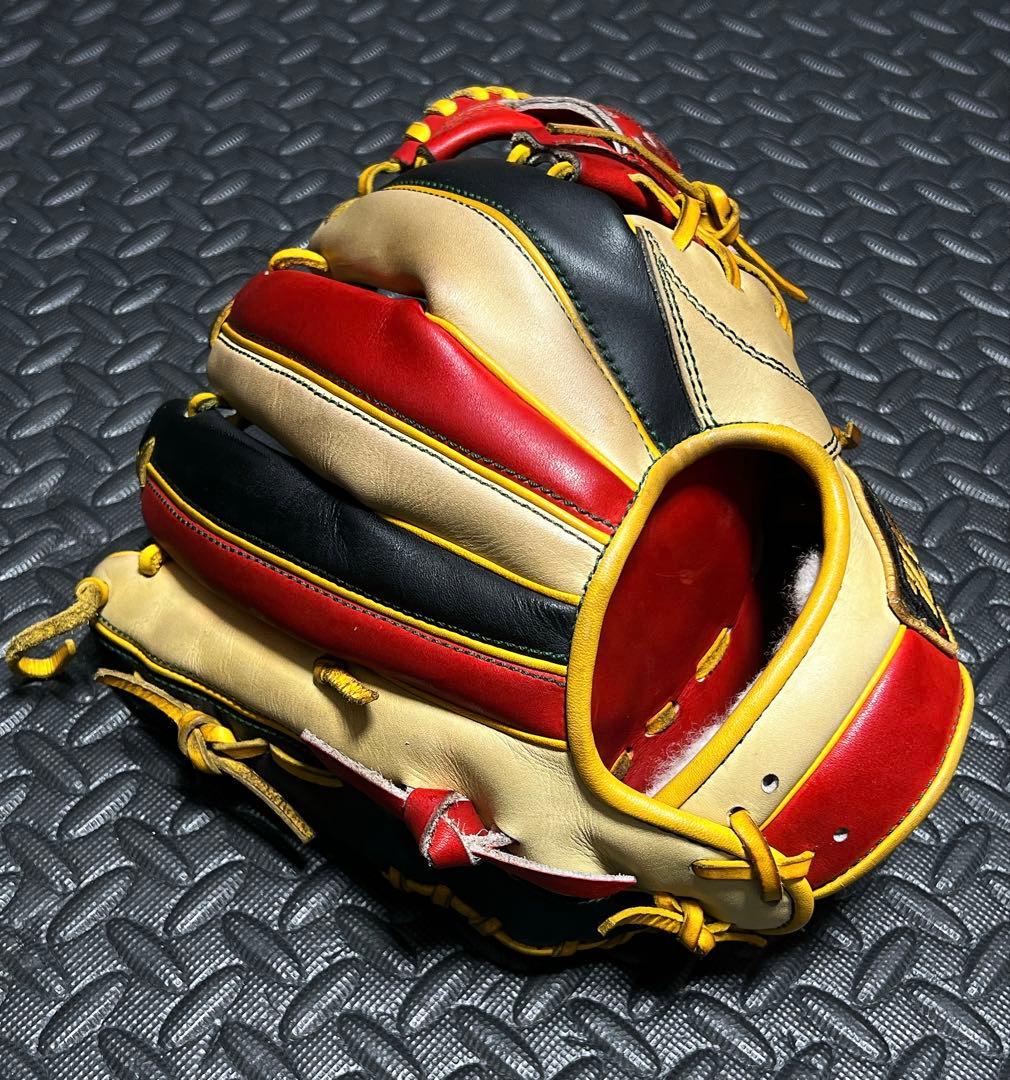 ZETT オーダー プロステイタス 軟式 内野手用 グローブ 今宮健太