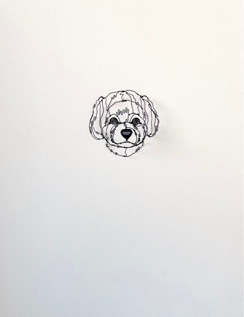 ◇ -for dog-◇ワイヤーアート　トイプードル