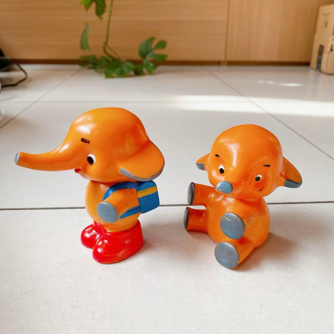 昭和レトロ　佐藤製薬　さとちゃん　ソフビ　さとちゃんランドセル