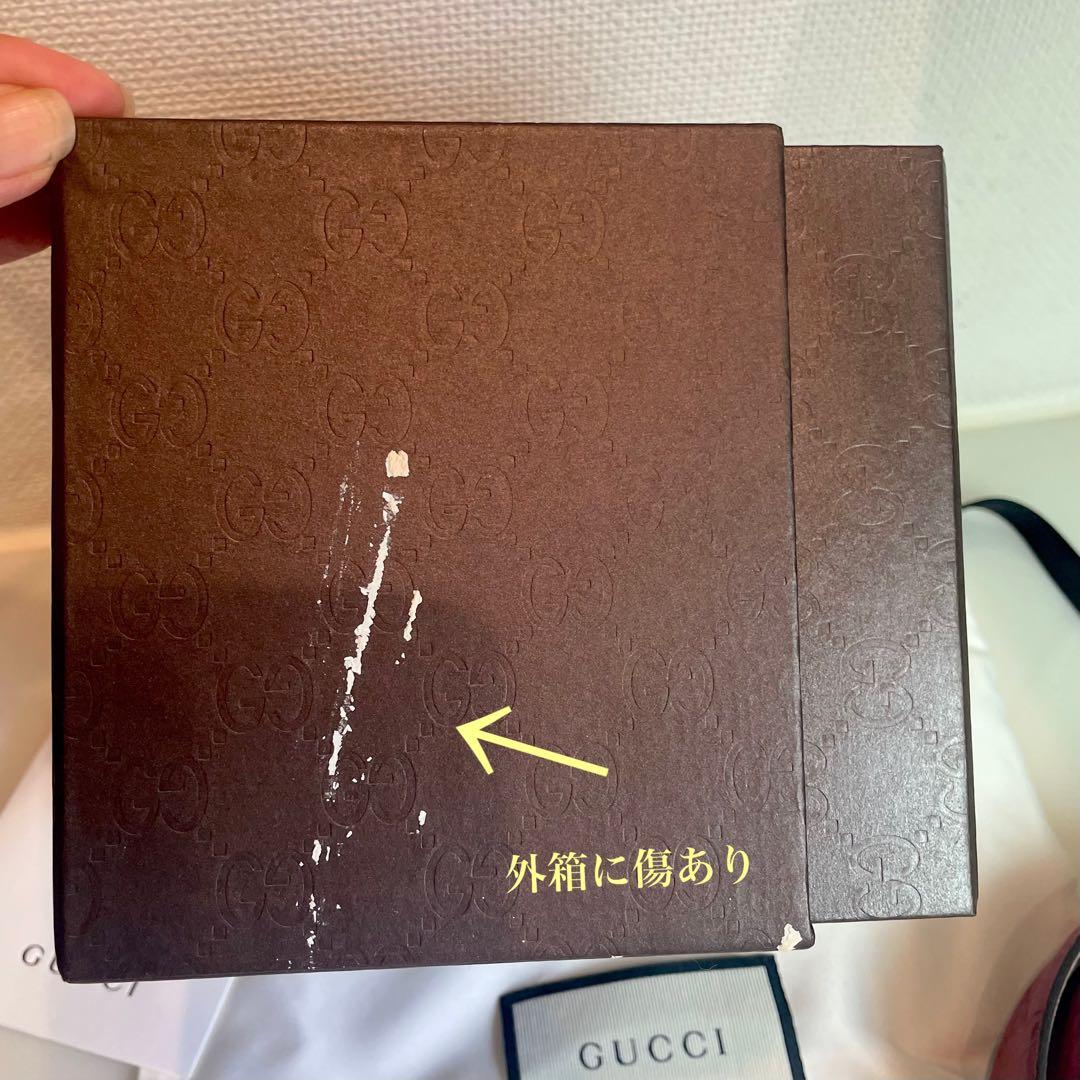 GUCCI レッド ベルト 約75-85cm