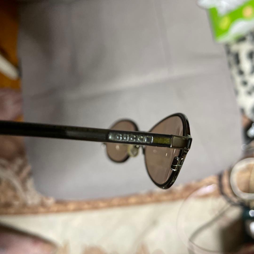 GUCCIイタリア製ブラウンレンズサングラス