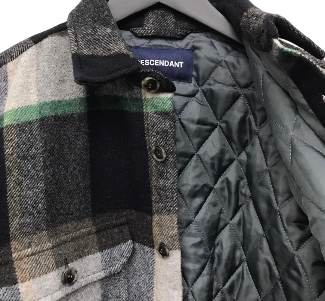 【人気】DESCENDANT CLAIRTON PLAID JACKET
